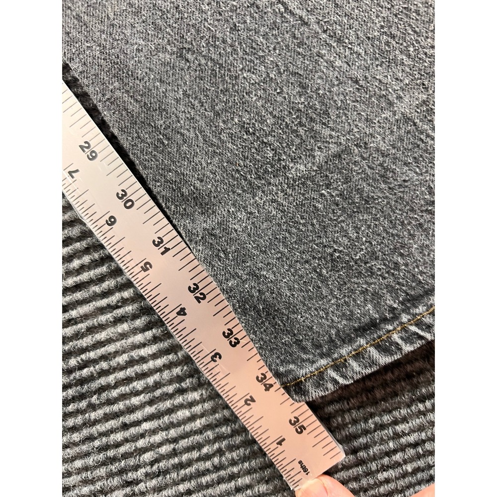 Levi's 501 Vintage 1994 Jeans Mens 36x36 Black Gray Button Fly USA Made Vintage - Picture 6 of 13